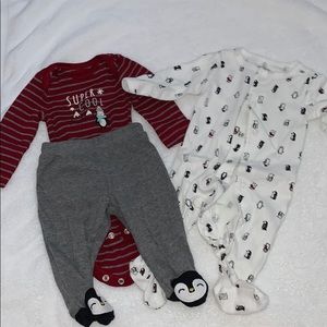3 Piece Penguin Set